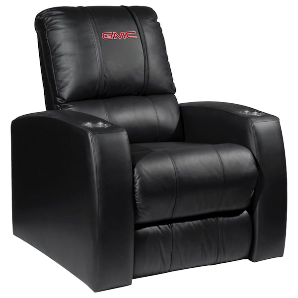 Dreamseat Home Theater Recliner with GMC Primary Logo XZ418301RHTCDBLK-PSGMC61050 - main